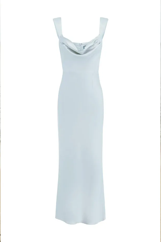Women Bridesmaids Dresses Runaway The Label MARGOT MAXI DRESS Ice Blue