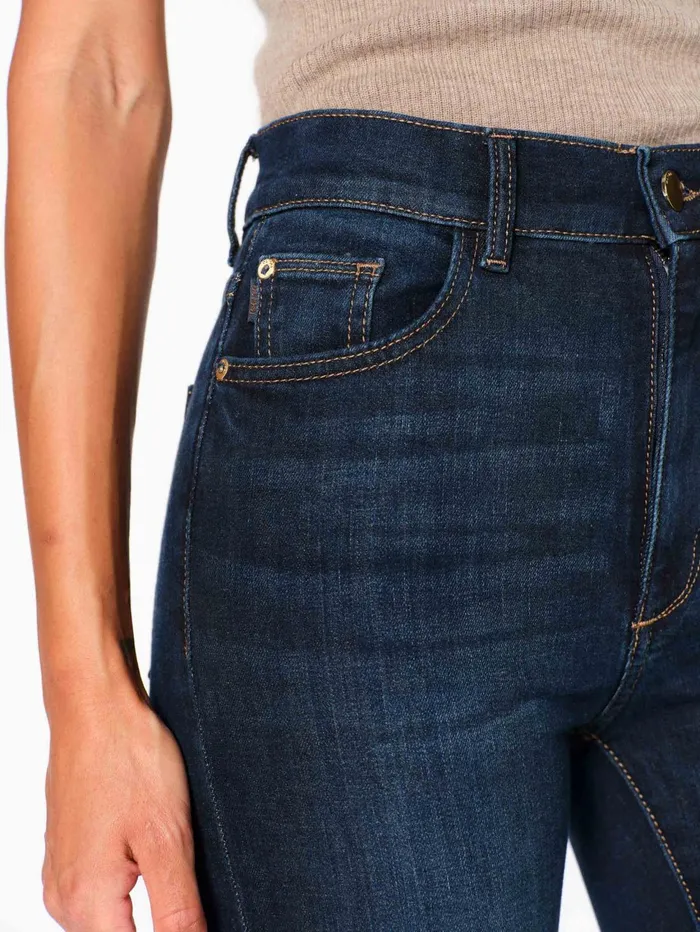 Women Bridget Boot High Rise Instasculpt Crop Jeans DL1961 Bootcut Flare