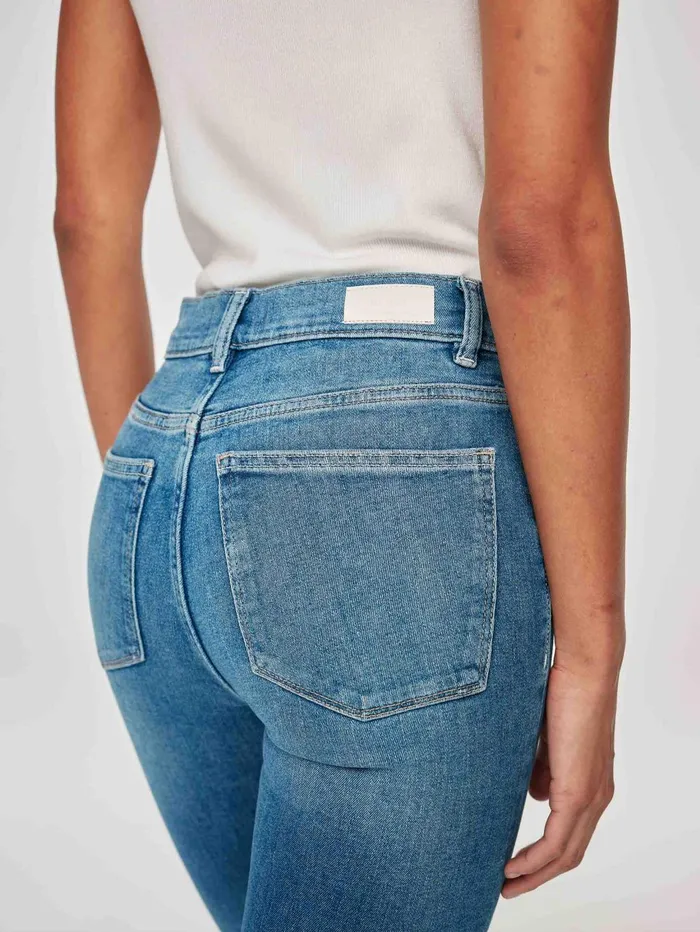 Women Bridget Boot High Rise Instasculpt Crop Jeans DL1961 Instasculpt