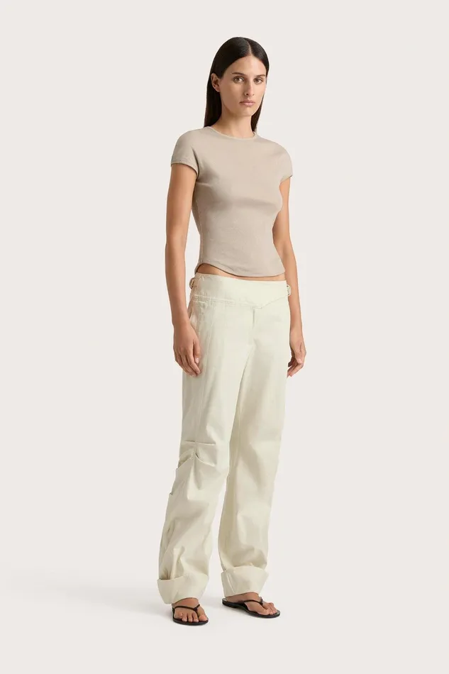 Women Calais Pant Foam Faithfull The Brand Pants Women Calais Pant Foam Faithfull The Brand Pants