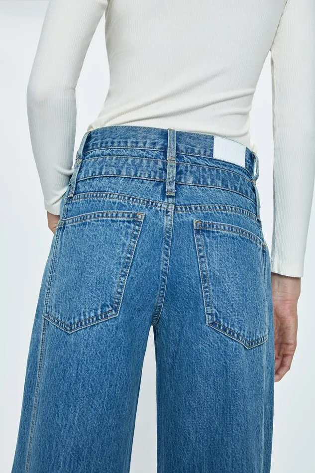 Women Caleb High Rise Stacked Waist Jean 8211 Venue Pistola Denim Denim