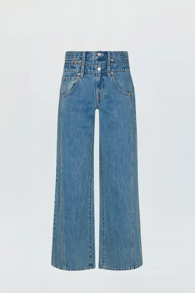 Women Caleb High Rise Stacked Waist Jean 8211 Venue Pistola Denim Denim