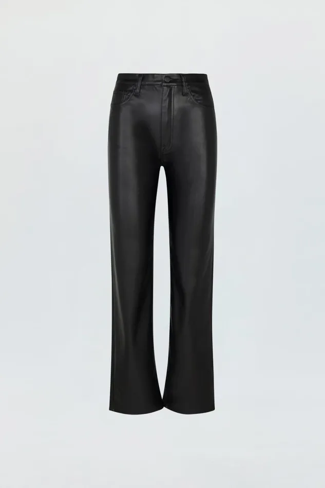 Women Cassie Super High Rise Straight 8211 Slate Black Pistola Denim Pants