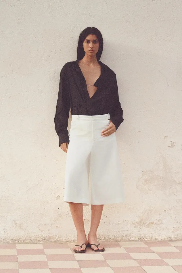 Women Cassis Short White Faithfull The Brand Skirts and Shorts Women Cassis Short White Faithfull The Brand Skirts and Shorts