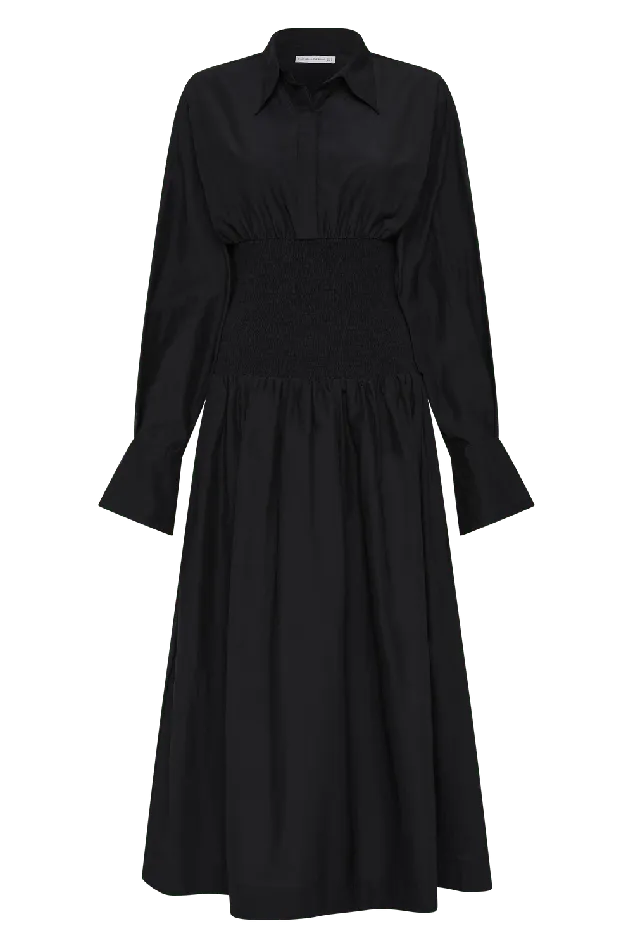 Women Cervo Midi Dress Black 8211 Final Sale Faithfull The Brand Dresses Women Cervo Midi Dress Black 8211 Final Sale Faithfull The Brand Dresses