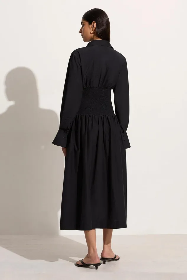 Women Cervo Midi Dress Black 8211 Final Sale Faithfull The Brand Dresses Women Cervo Midi Dress Black 8211 Final Sale Faithfull The Brand Dresses