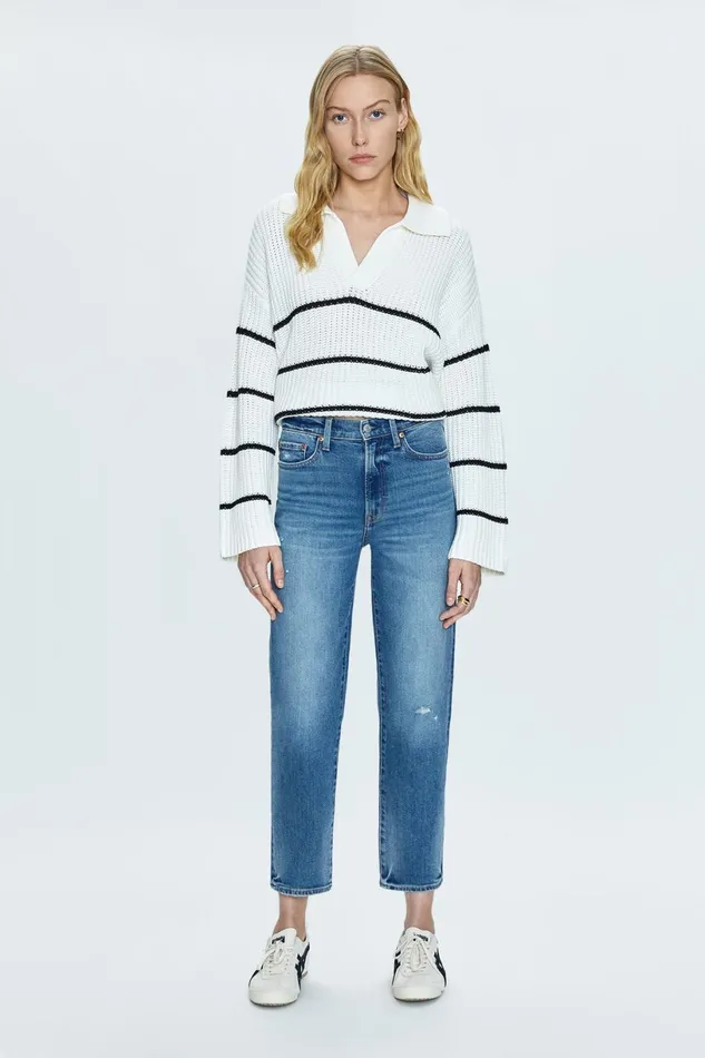 Women Charlie High Rise Straight Jean 8211 Canal Vintage Pistola Denim Denim