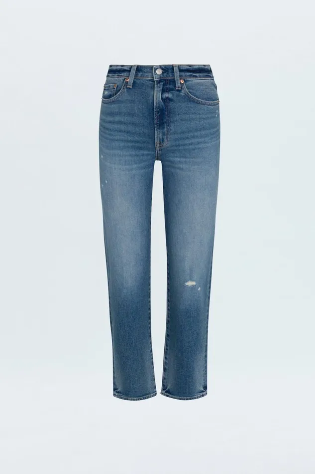 Women Charlie High Rise Straight Jean 8211 Canal Vintage Pistola Denim Denim