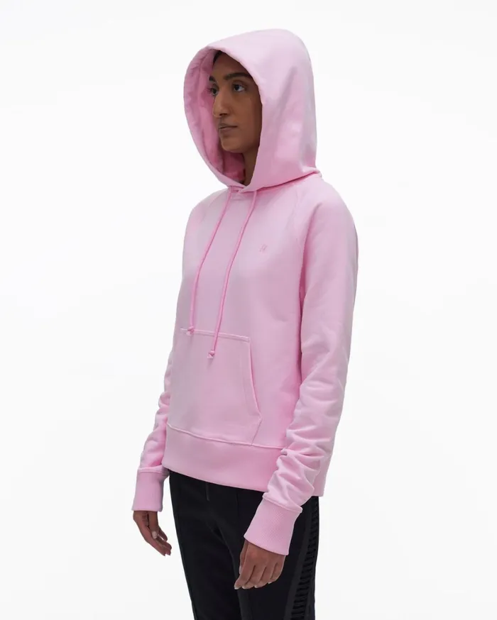 Women Classic Hoodie Light Pink Helmut Lang TShirts and Sweatshirts