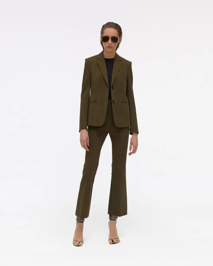 Women Classic Rider Blazer Sage Helmut Lang Jackets