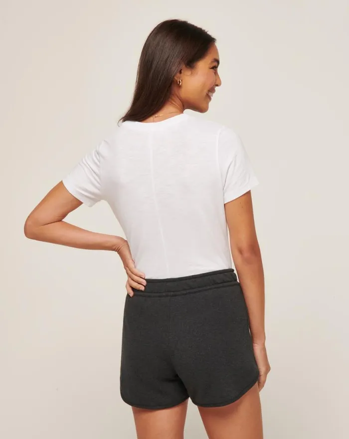 Women CLOUD JERSEY TEE White TravisMathew Tees