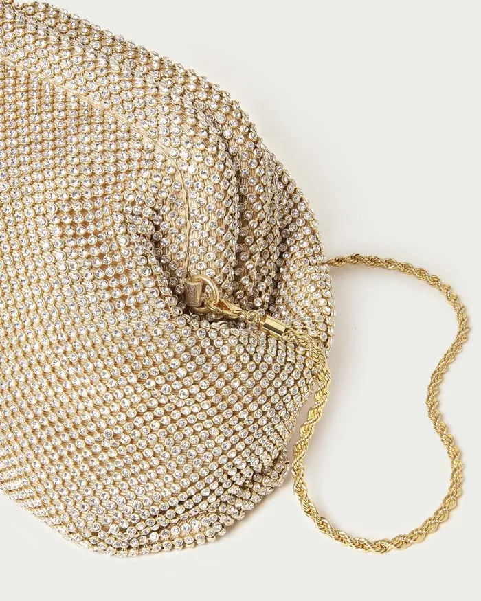 Women Clutches Loeffler Randall Doreen Gold Diamant Frame Pouch Women Clutches Loeffler Randall Doreen Gold Diamant Frame Pouch