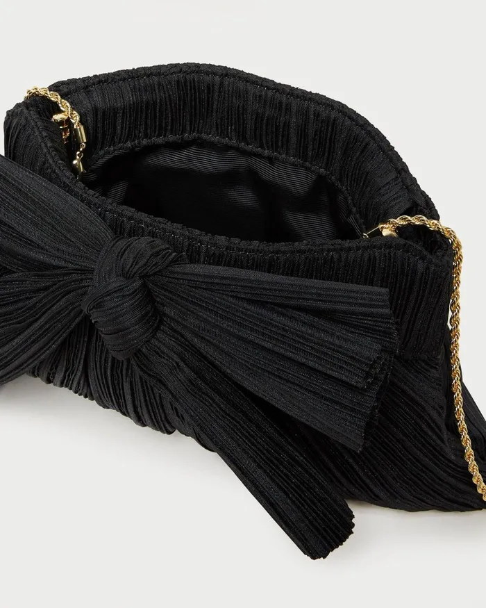 Women Clutches Loeffler Randall Rayne Black Bow Clutch I Clutches I Handbags Women Clutches Loeffler Randall Rayne Black Bow Clutch I Clutches I Handbags