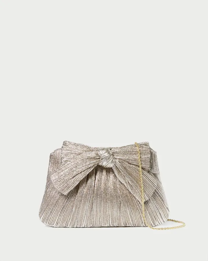 Women Clutches Loeffler Randall Rayne Champagne Bow Clutch L Clutches L Handbags Women Clutches Loeffler Randall Rayne Champagne Bow Clutch L Clutches L Handbags