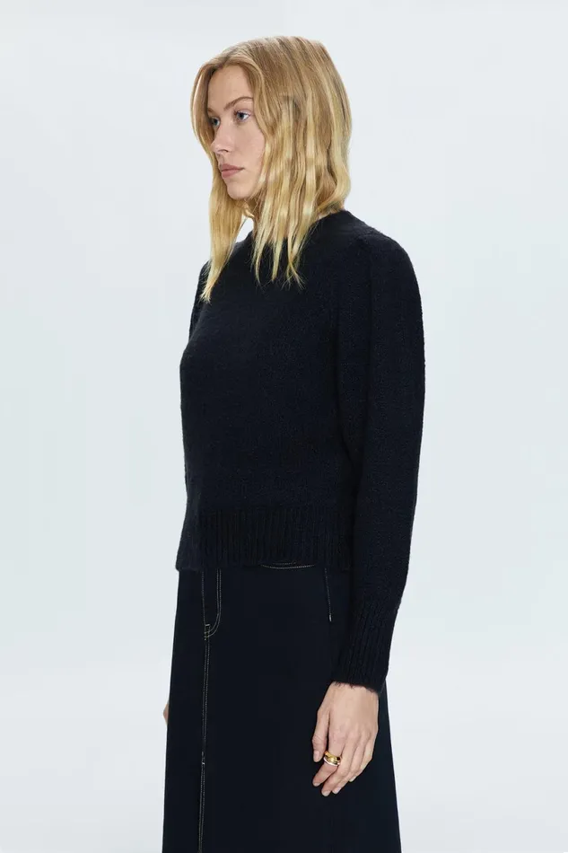 Women Colette Sweater 8211 Noir Pistola Denim Sweaters and Knits