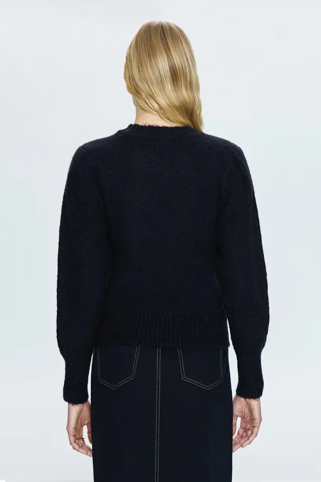 Women Colette Sweater 8211 Noir Pistola Denim Sweaters and Knits