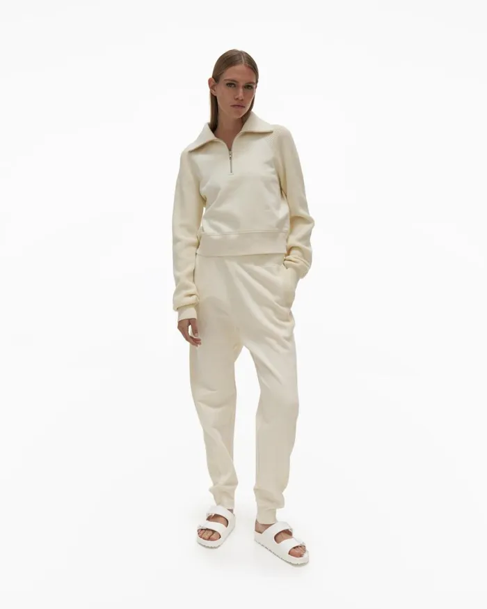 Women Combo Sweatpant Ivory Helmut Lang Pants