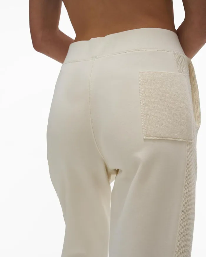 Women Combo Sweatpant Ivory Helmut Lang Pants