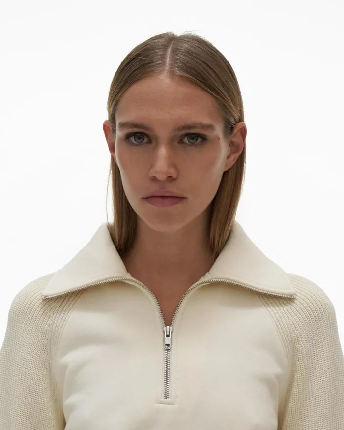 Women Combo Sweatshirt Ivory Helmut Lang TShirts and Sweatshirts