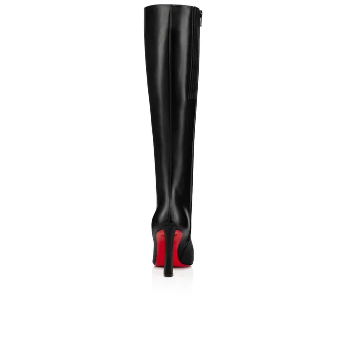 Women Condora Botta 85 Mm Boots 8211 Calf Leather 8211 Black Black Christian Louboutin Tall Boots