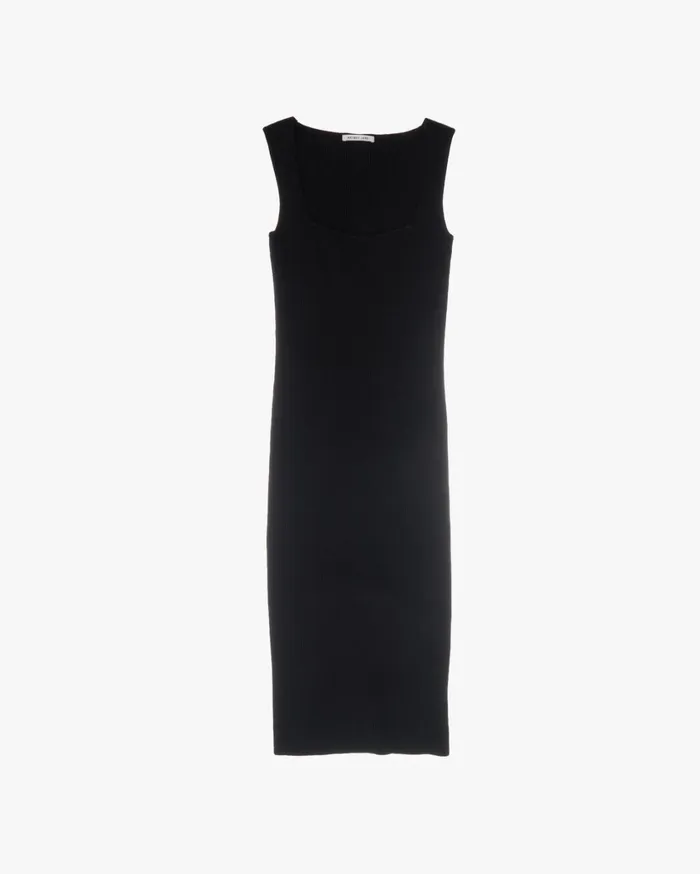 Women Contour Dress Black Helmut Lang Dresses