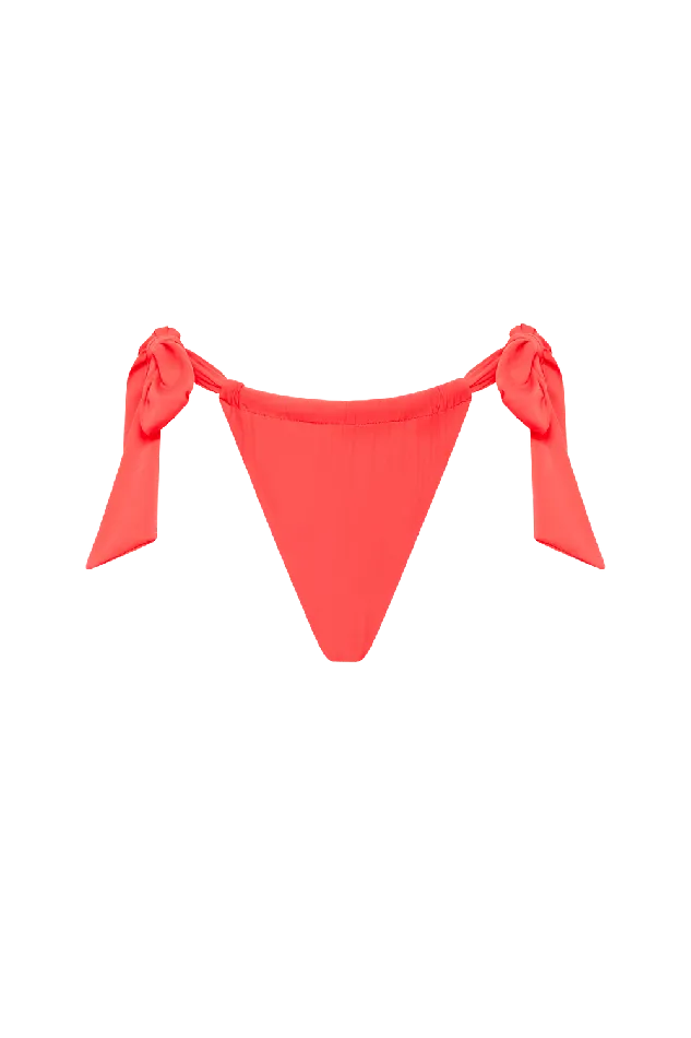 Women Costa Bikini Bottom Vermillion Faithfull The Brand Swim Women Costa Bikini Bottom Vermillion Faithfull The Brand Swim