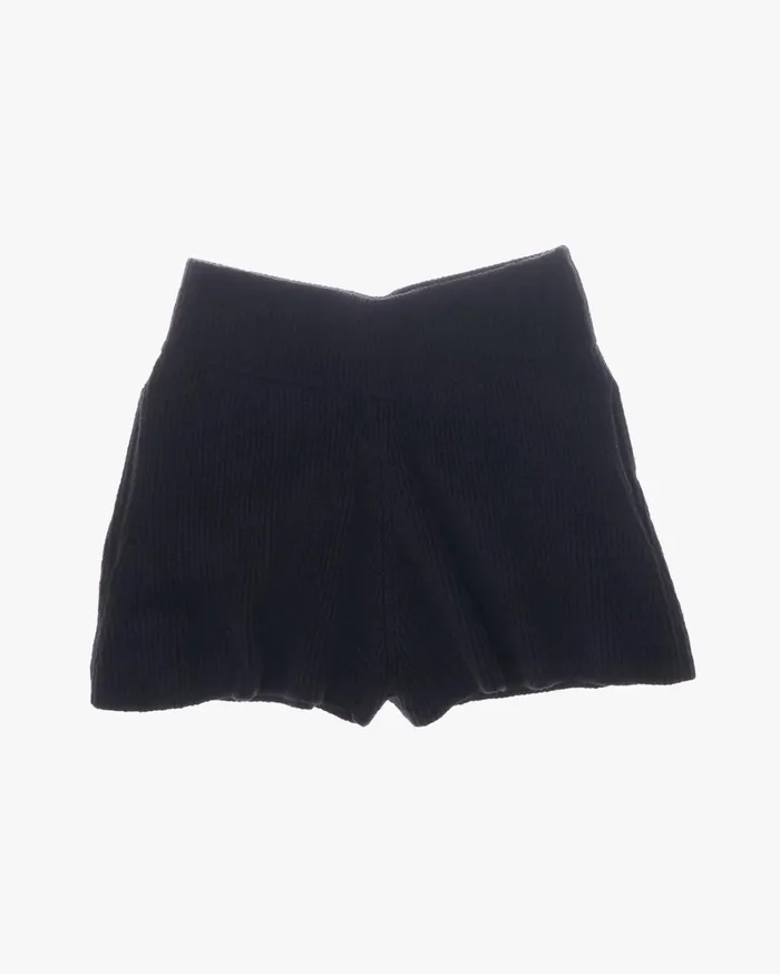 Women Cozy Short Black Helmut Lang Shorts
