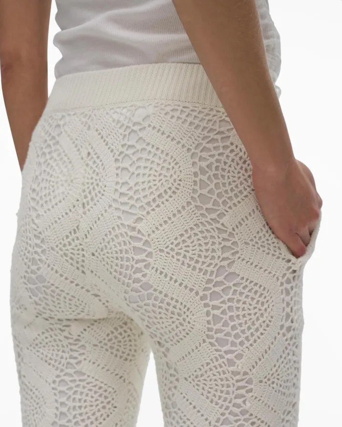 Women Crochet Short Plaster Helmut Lang Shorts