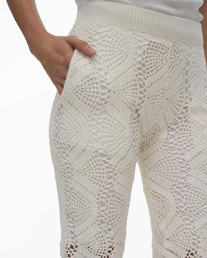 Women Crochet Short Plaster Helmut Lang Shorts