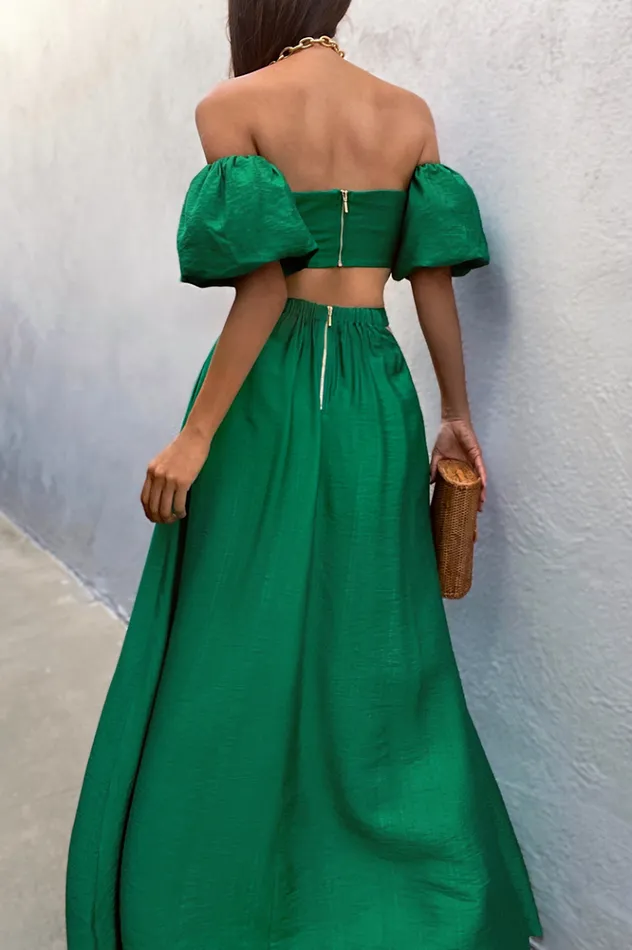 Women Crops Runaway The Label Jolie Top Emerald Women Crops Runaway The Label Jolie Top Emerald