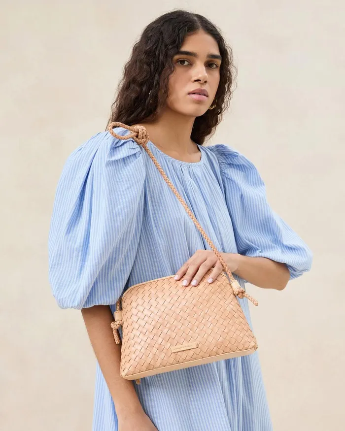 Women Crossbodies Loeffler Randall Mallory Desert Sand Woven Crossbody I Crossbodies I Handbags Women Crossbodies Loeffler Randall Mallory Desert Sand Woven Crossbody I Crossbodies I Handbags