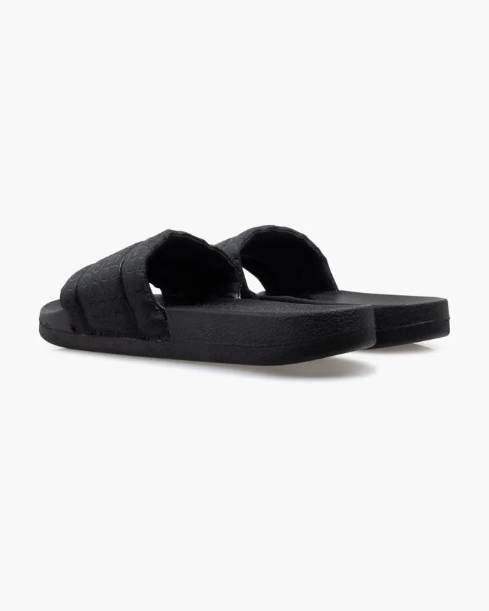 Women Cruyff Slides Aqua Copa Jacquard Black Women Cruyff Slides Aqua Copa Jacquard Black