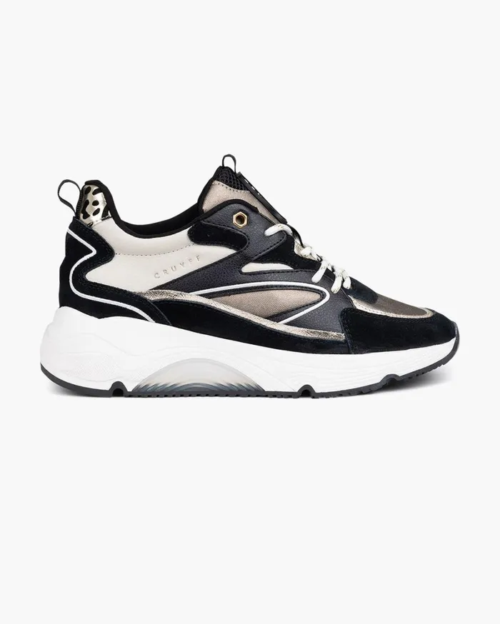 Women Cruyff Sneakers Madina Bold Blackbrown