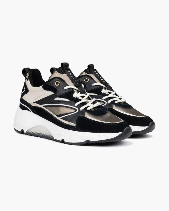 Women Cruyff Sneakers Madina Bold Blackbrown Women Cruyff Sneakers Madina Bold Blackbrown
