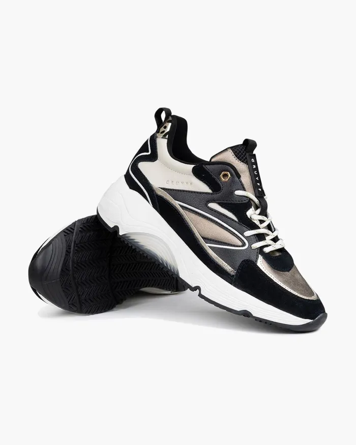 Women Cruyff Sneakers Madina Bold Blackbrown Women Cruyff Sneakers Madina Bold Blackbrown