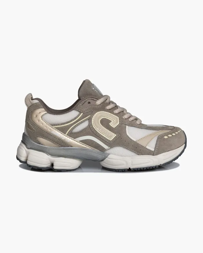 Women Cruyff Sneakers Marato Runner SuedeMesh Brown