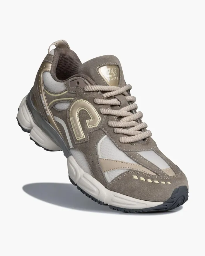 Women Cruyff Sneakers Marato Runner SuedeMesh Brown Women Cruyff Sneakers Marato Runner SuedeMesh Brown