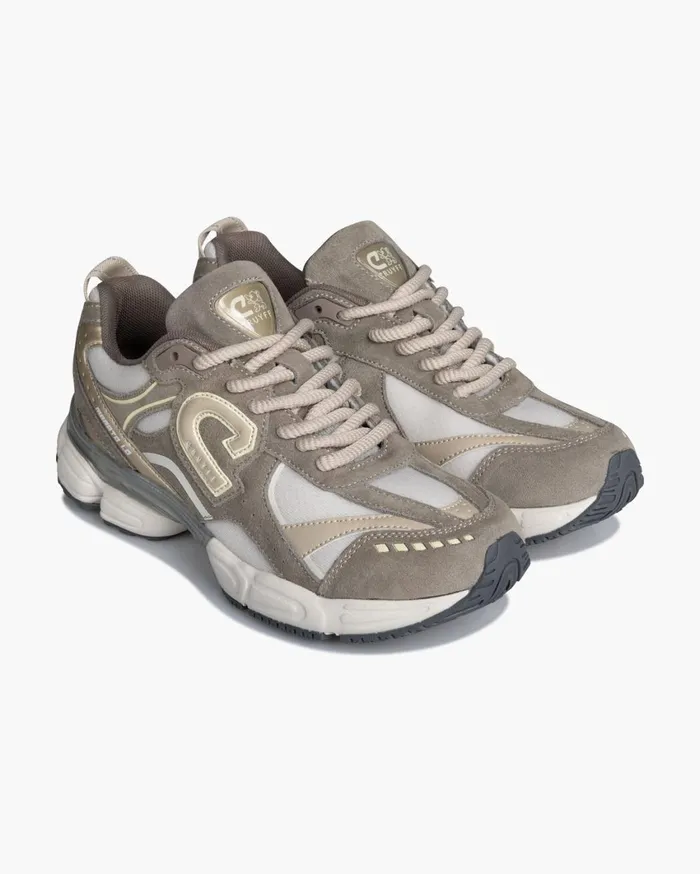 Women Cruyff Sneakers Marato Runner SuedeMesh Brown Women Cruyff Sneakers Marato Runner SuedeMesh Brown