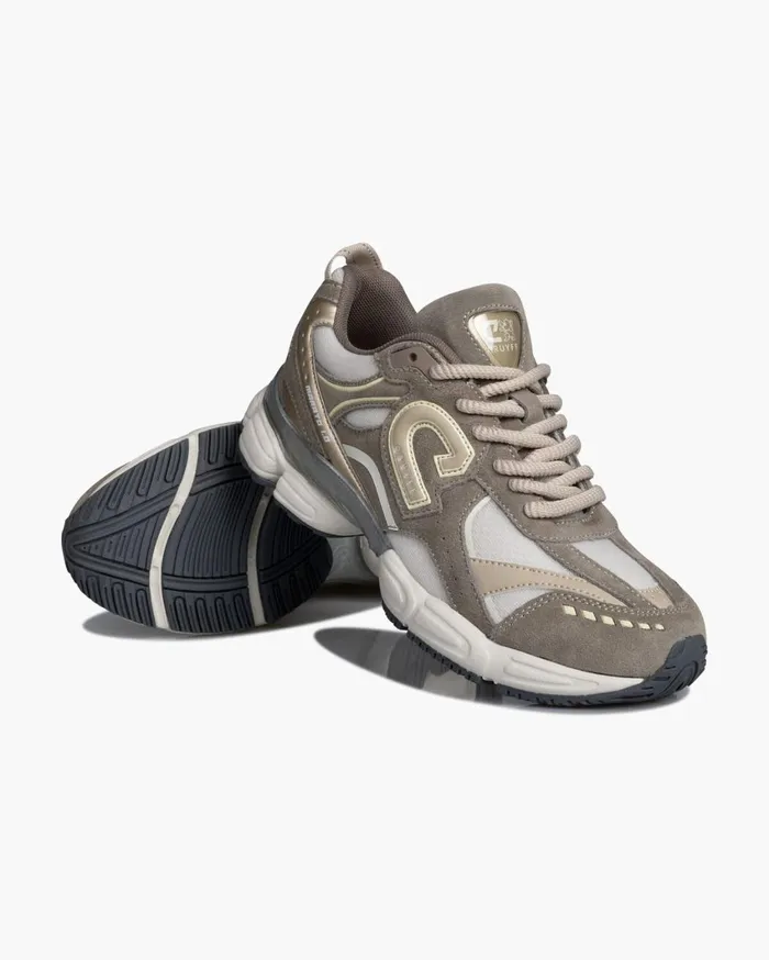 Women Cruyff Sneakers Marato Runner SuedeMesh Brown Women Cruyff Sneakers Marato Runner SuedeMesh Brown
