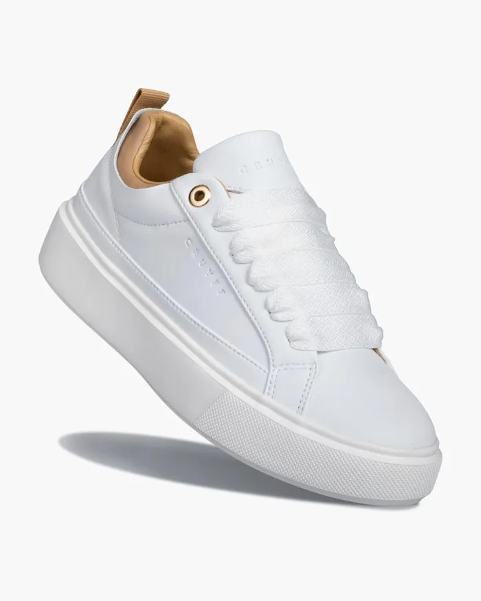 Women Cruyff Sneakers PalcoSoft Leather White Women Cruyff Sneakers PalcoSoft Leather White