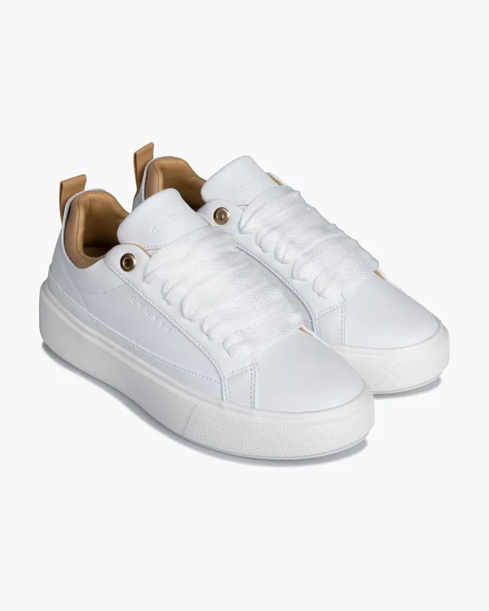 Women Cruyff Sneakers PalcoSoft Leather White Women Cruyff Sneakers PalcoSoft Leather White
