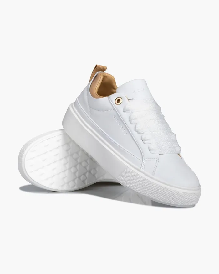 Women Cruyff Sneakers PalcoSoft Leather White Women Cruyff Sneakers PalcoSoft Leather White