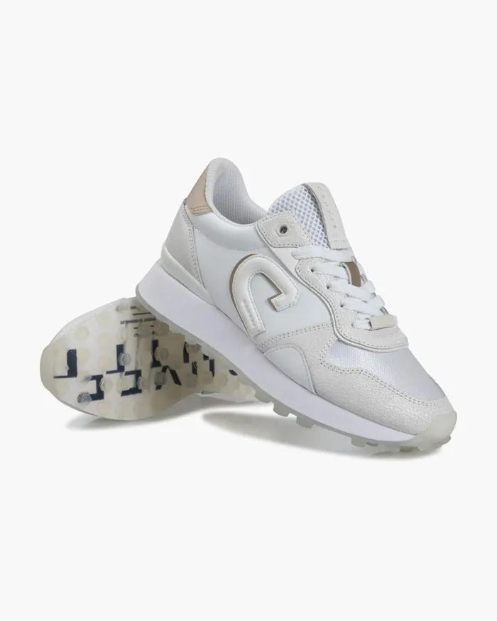 Women Cruyff Sneakers Park RunnerSuede Whitegold Women Cruyff Sneakers Park RunnerSuede Whitegold