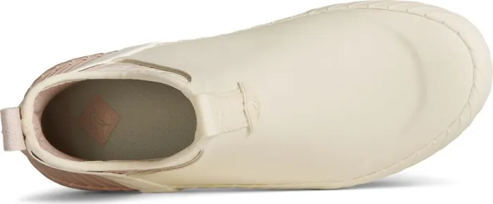 Women Cutwater Deck Boot Cream Sperry Boat Shoes