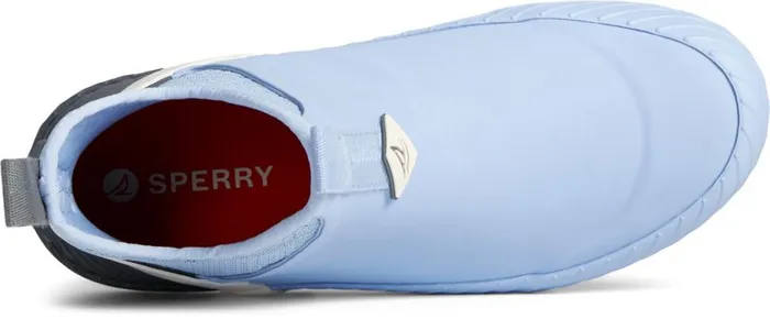 Women Cutwater Deck Boot Light Blue Sperry Boat Shoes