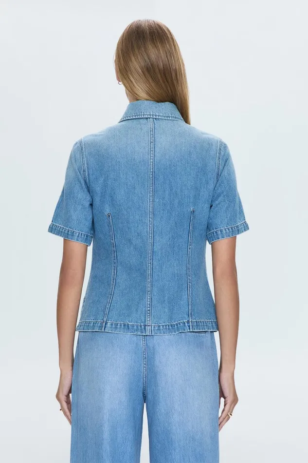 Women Cyndi Denim Shirt 8211 Palo Alto Pistola Denim Tops