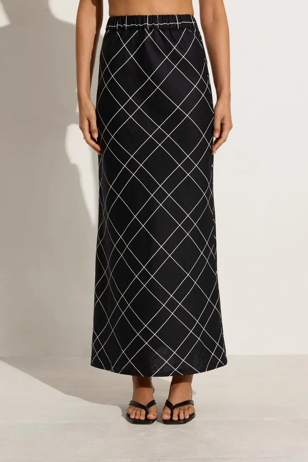 Women Dalicenca Skirt Letizia Check Black 8211 Final Sale Faithfull The Brand Skirts and Shorts Women Dalicenca Skirt Letizia Check Black 8211 Final Sale Faithfull The Brand Skirts and Shorts