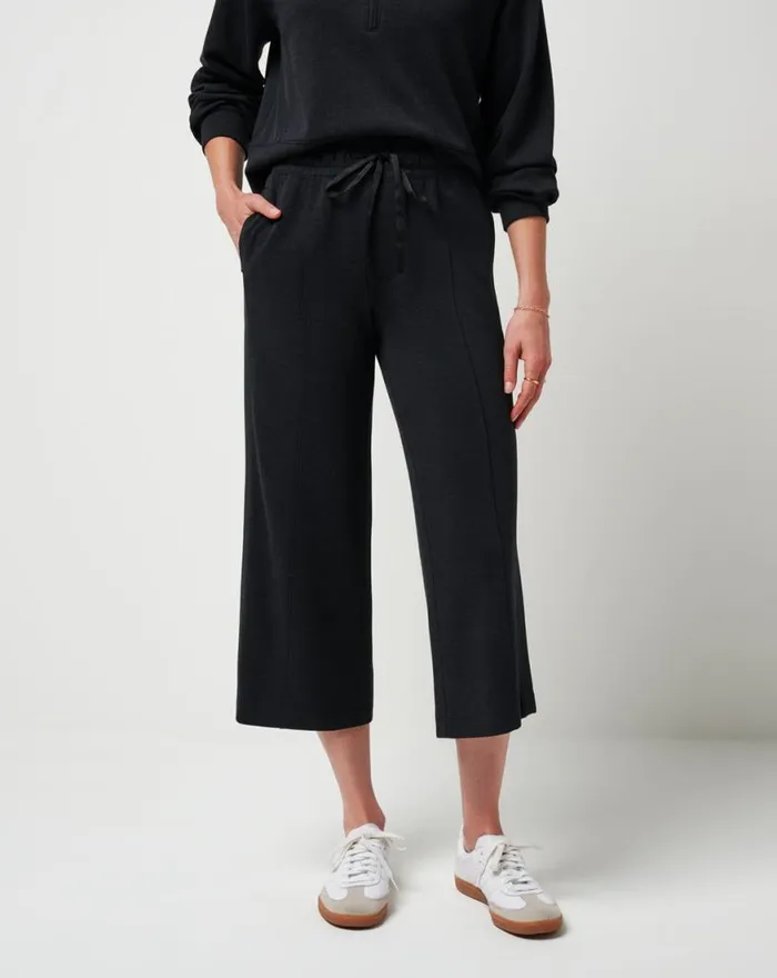 Women DELIGHTFUL PANT Heather Black TravisMathew Pants