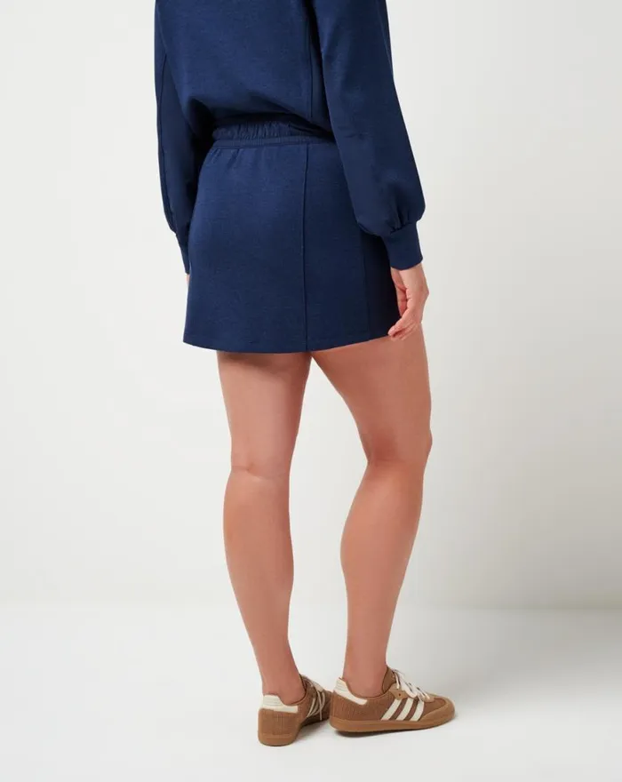 Women DELIGHTFUL SKIRT Heather Navy Blazer TravisMathew Skorts and Skirts
