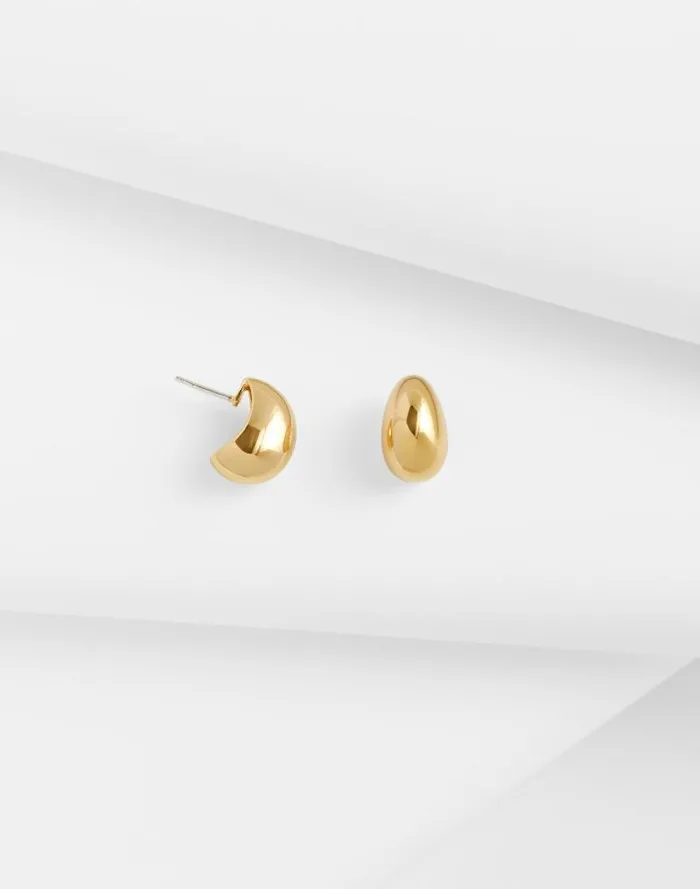 Women DemiFine Droplet Statement Earrings 14k Gold Madewell Jewelry